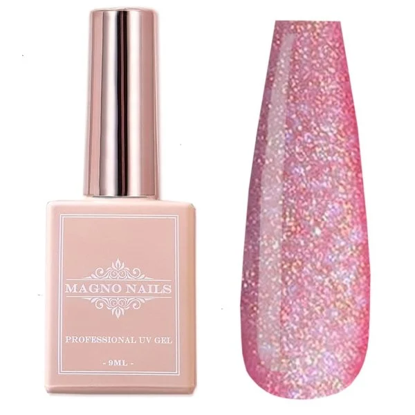 UV Gel - Holographic Cat Eye - 4506 - Unicorn Rose